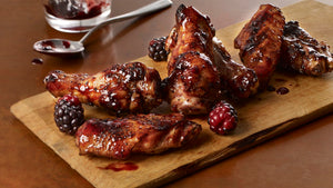 Blackberry Pepper Wings