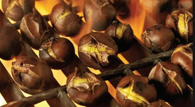 Grilled Roasted Chestnuts