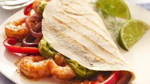 Grilled Shrimp Fajitas