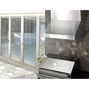 ZEPHYR - CYPRESS OUTDOOR CANOPY HOOD - STAINLESS