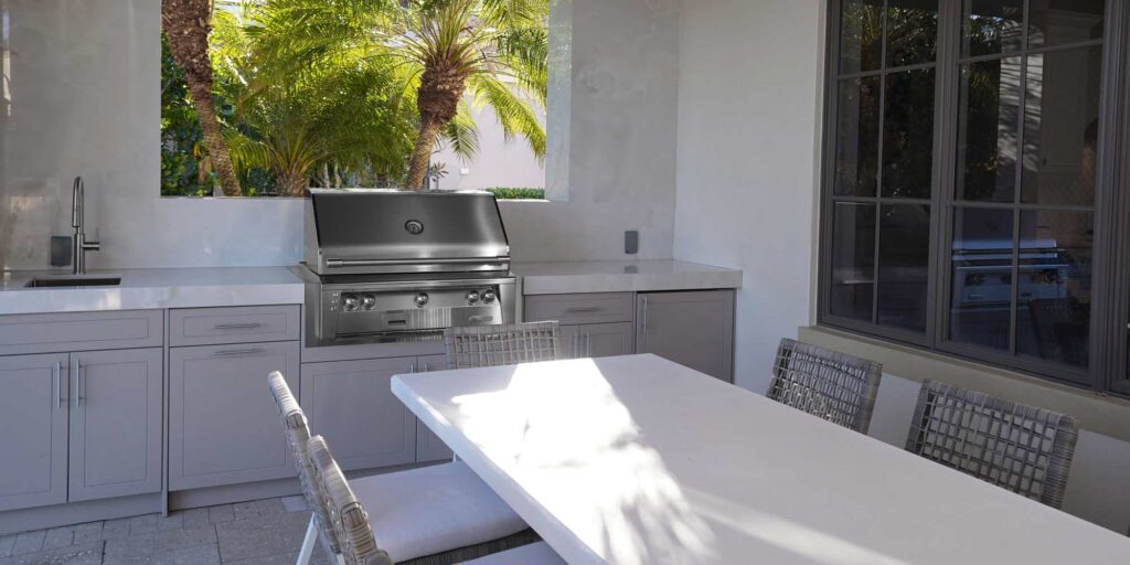 Outdoor Kitchen Photo Gallery 4 Custom outdoor Kitchen at Lake Club