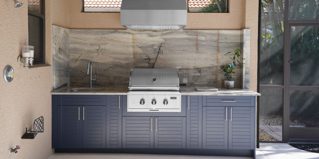 Outdoor Kitchen Photo Gallery 9 Cabinets-Indigo-Cabana-1