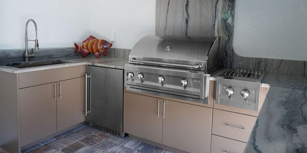 Outdoor Kitchen Photo Gallery 11 Outdoor-Kitchen-Cabinets-Nugmeg-Modern-1