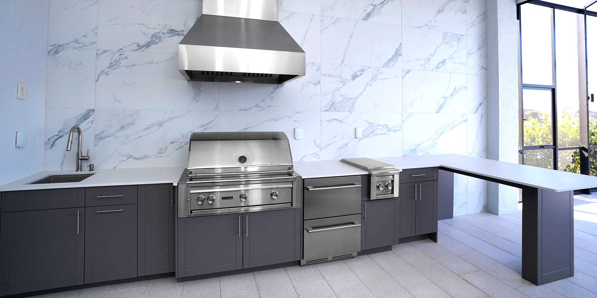 Stylishh Outdoor-Kitchen project in Lakewood Ranch 90