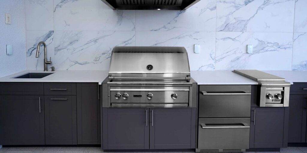 Outdoor Kitchen Photo Gallery 7 Stylish Outdoor Kitchen - Cooling area