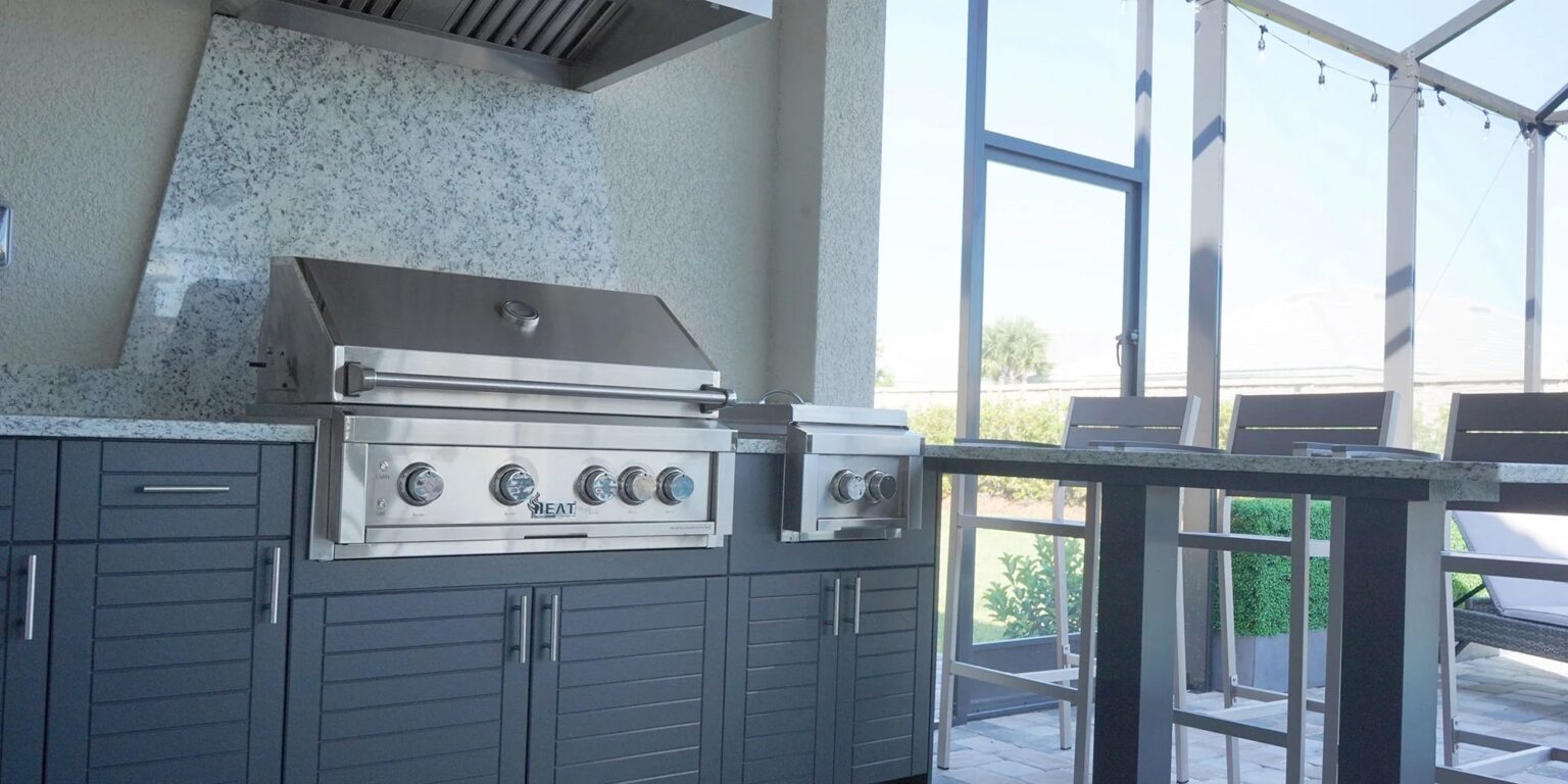 Custom Kitchen Twelve - American Outdoor Cabinets 1